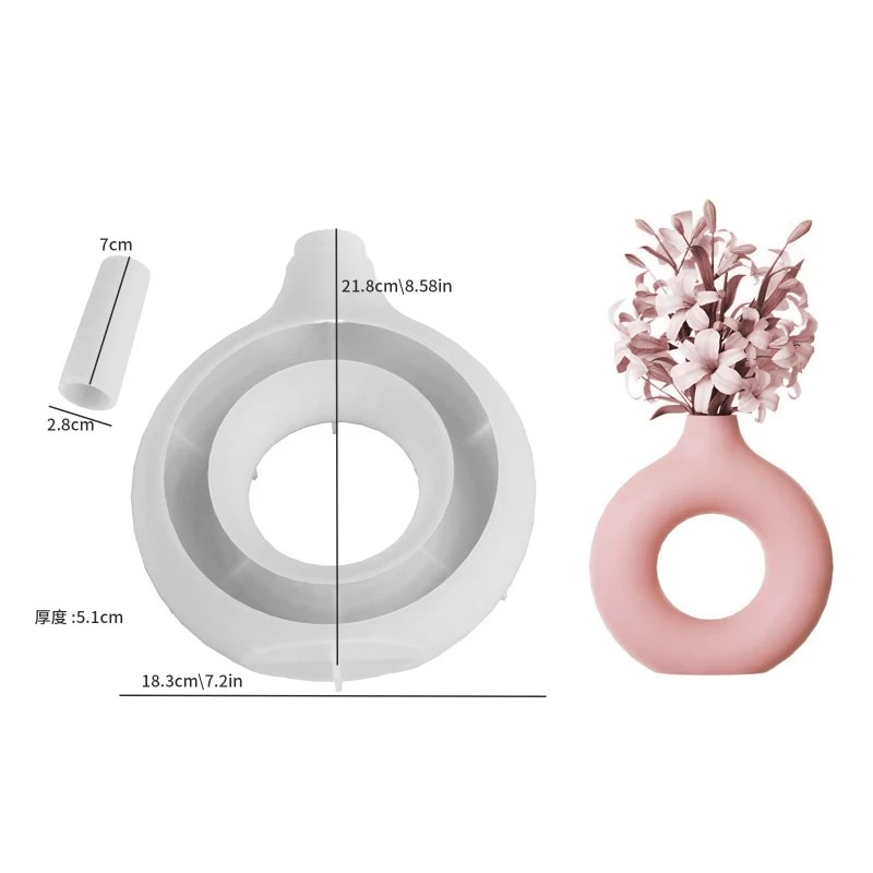 Florist Supply Vases - Cetakan Silikon untuk Vas, Cetakan Pot