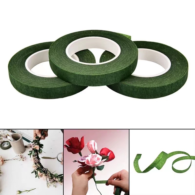 Florist Supply Ribbon - 5 Gulungan Buket Pita Batang Bunga