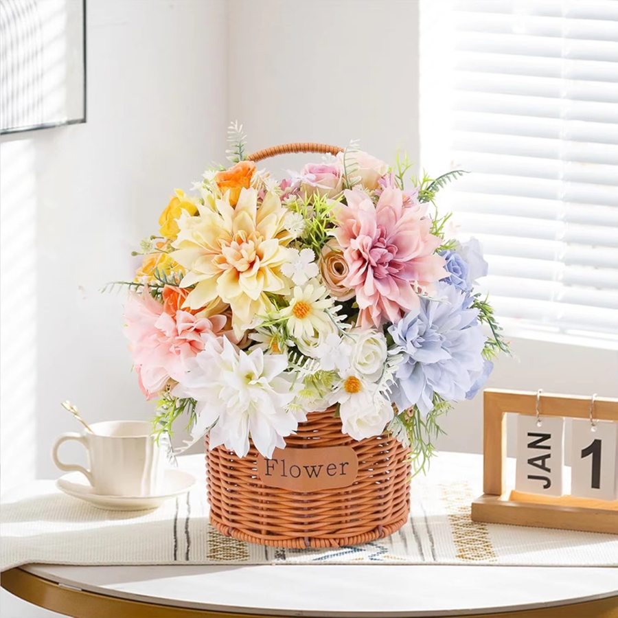 Bunga Mawar Buatan Karangan Bu - Florist Supply Vases ulasan dan harga