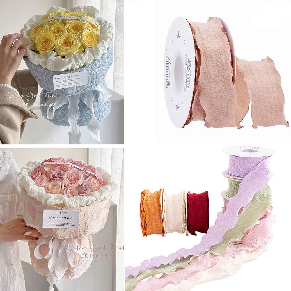 Perlengkapan Kerajinan Jahit B - Florist Supply Ribbon ulasan dan harga