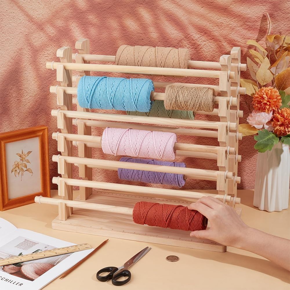 Rak Penyimpanan Pita Dua Baris - Florist Supply Ribbon ulasan dan harga