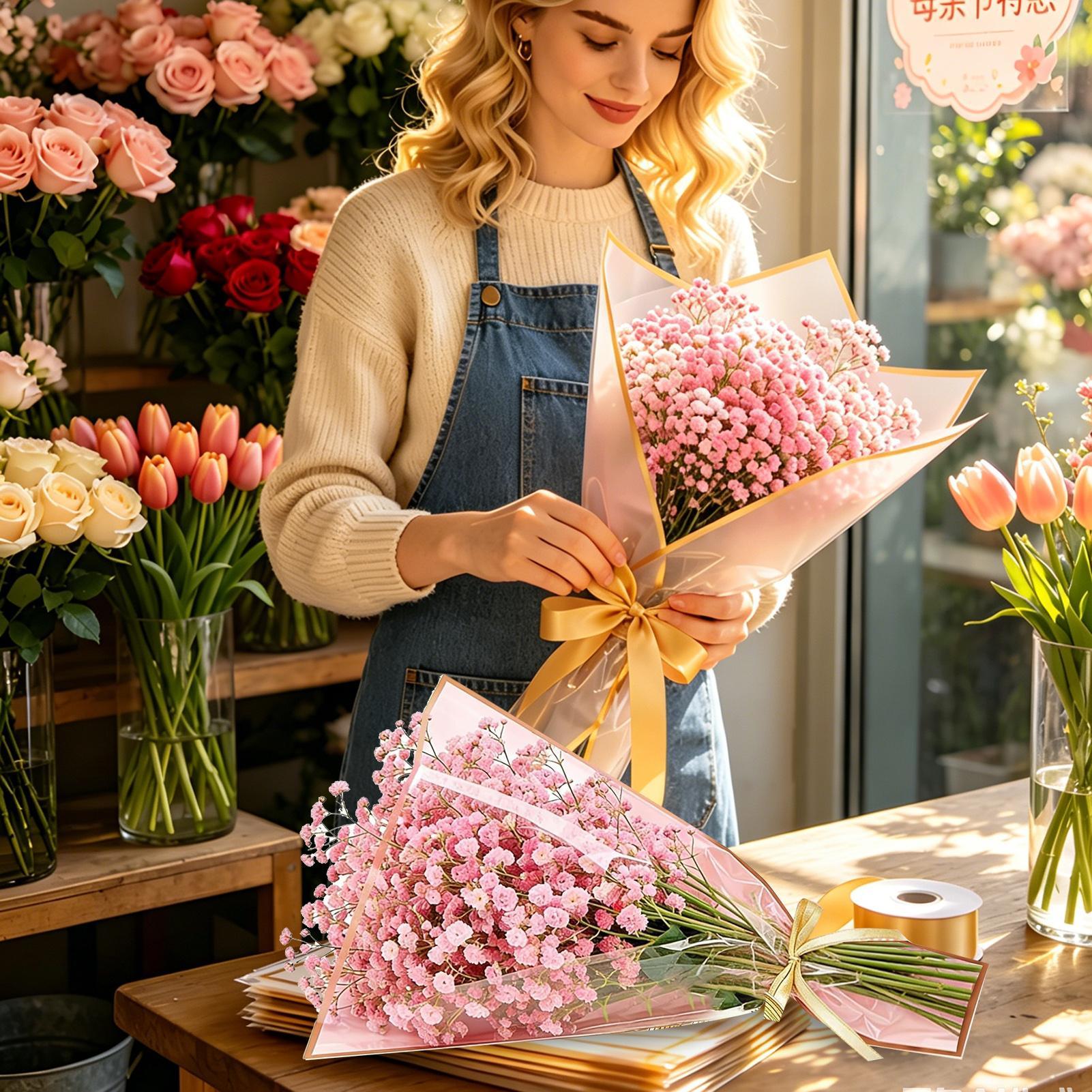 Tas Buket Bunga 50 Buah dengan - Florist Supply Ribbon ulasan dan harga