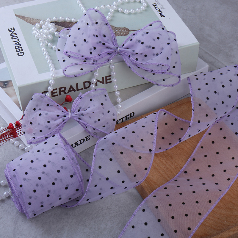 50Yard Kasa dengan Titik Bahan - Florist Supply Ribbon ulasan dan harga